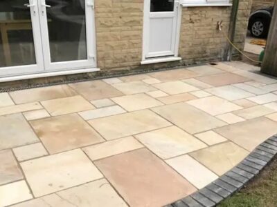Cost for an indian sandstone driveway insatllation Cardington