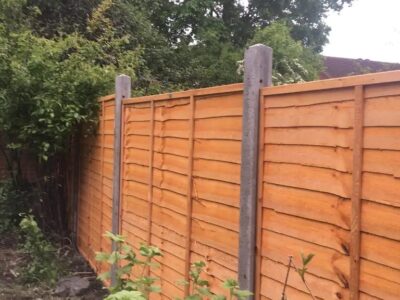 Fence repair costs in Ampthill