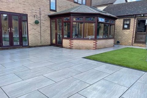 Porcelain Patio Ideas Mansfield NG18-NG21