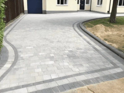 Driveway paving