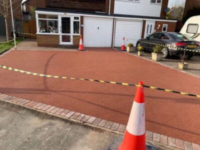 Durable resin driveways