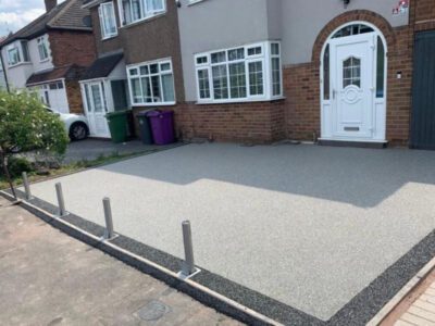 Resin bonded driveways