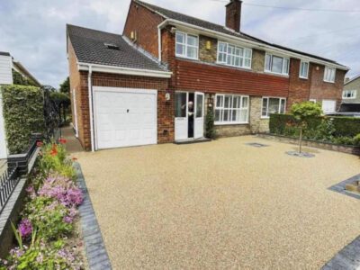 Resin surface driveways